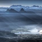 Lauerzersee im ersten Morgenlicht