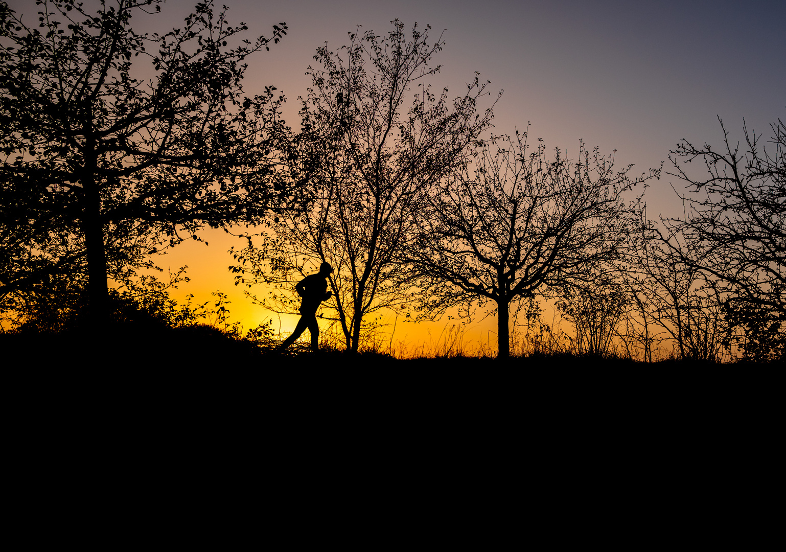 Lauf am Abend