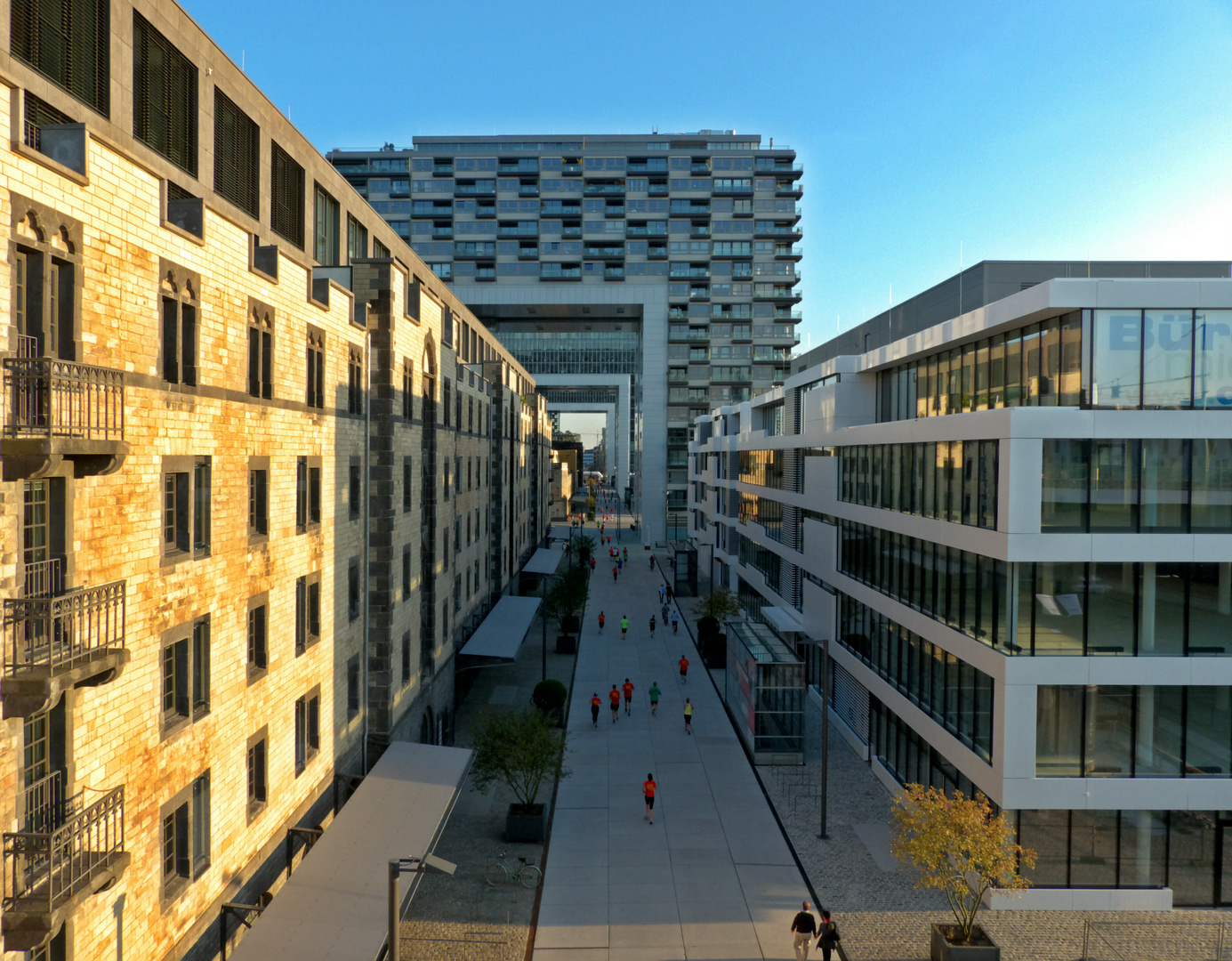 Lauf am Zollhafen