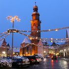 Lauf an der Pegnitz, Weihnachten, Kirche, Franken, Nürnberger Land, Marktplatz