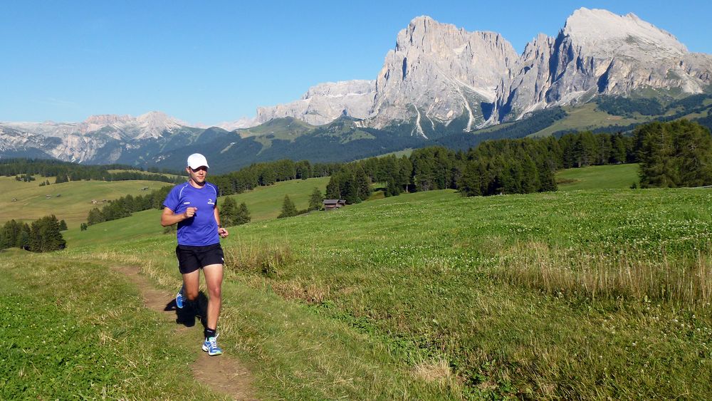 Lauf auf der Alm