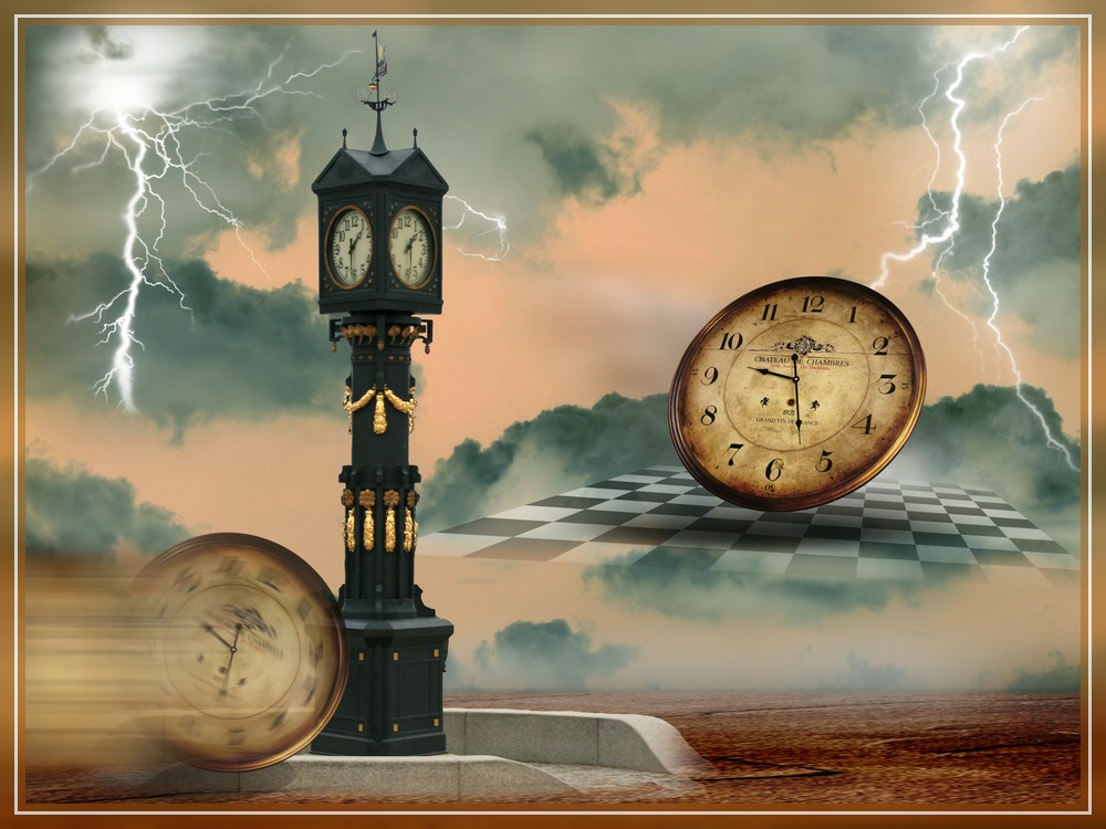Lauf der Zeit Foto & Bild fotomontage, composing , digi art Bilder