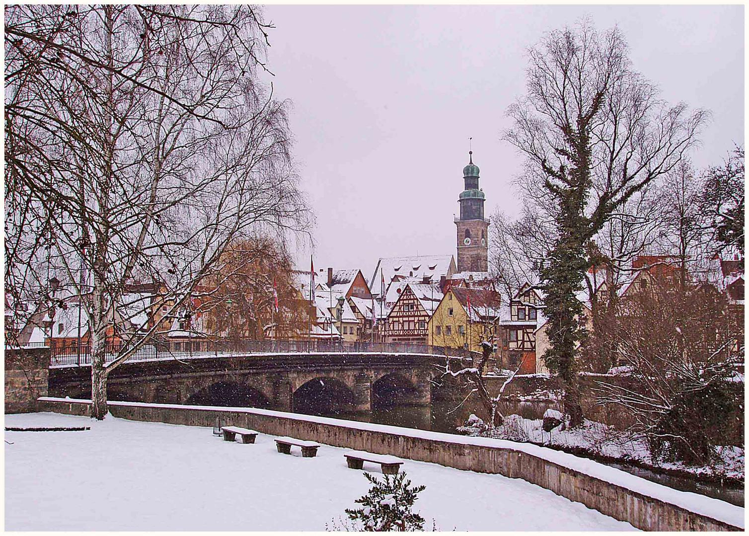 Lauf im Winterkleid