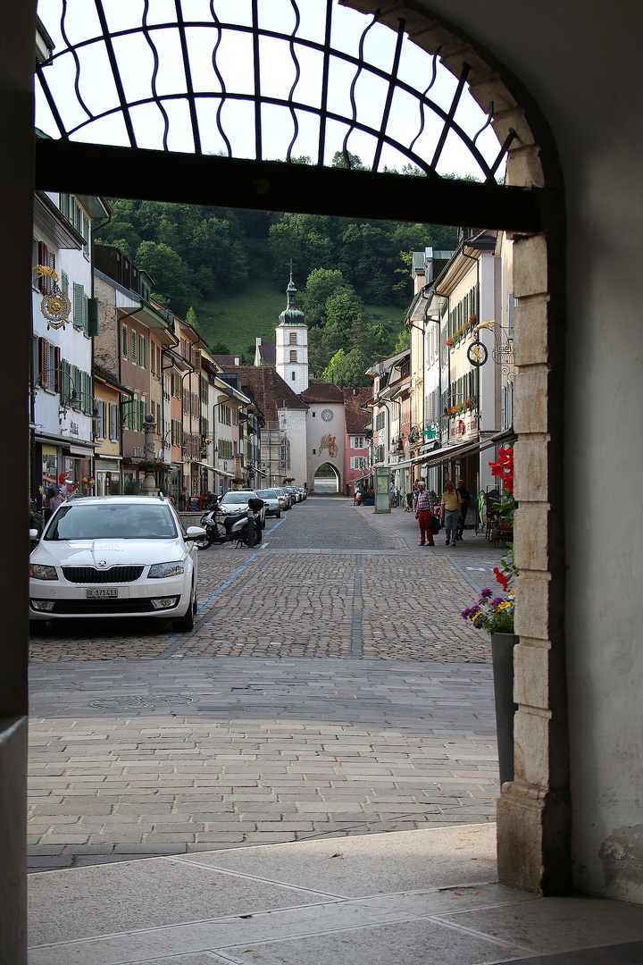 Laufen zwischen den Toren