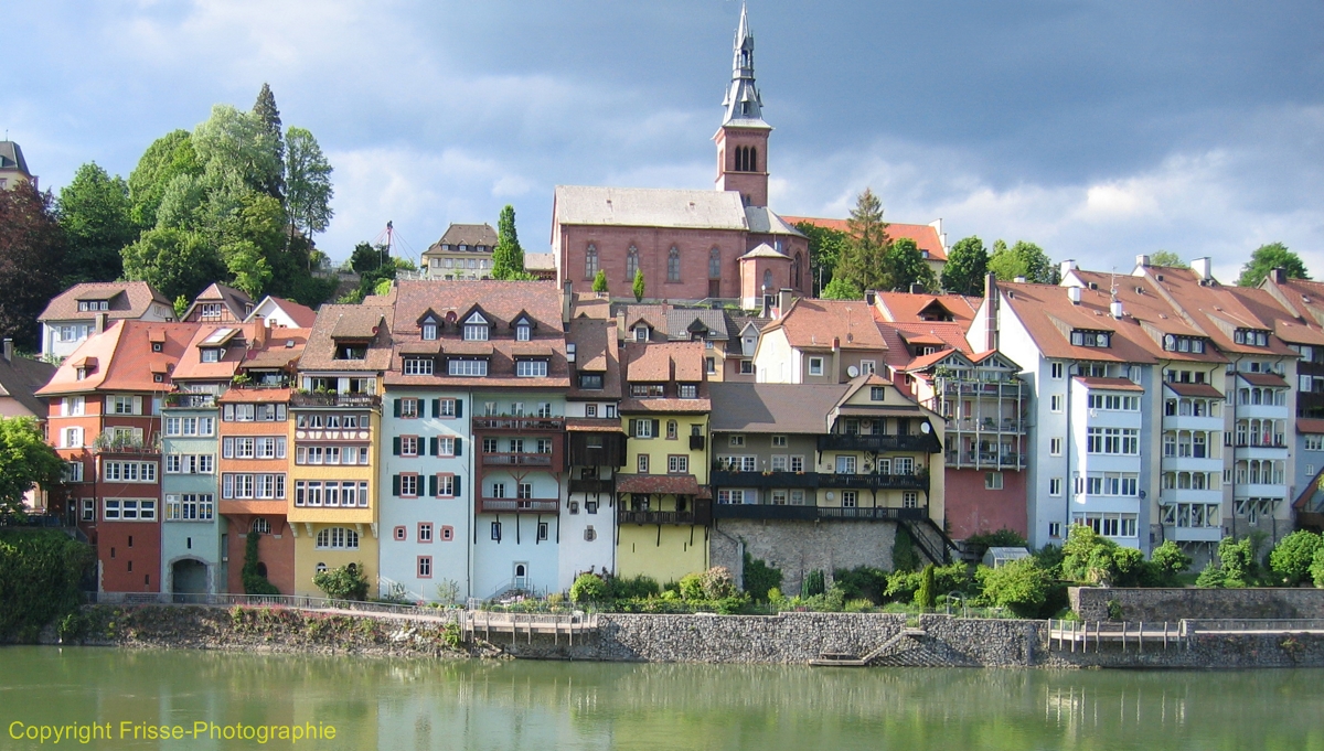 Laufenburg Deutschland von der Schweiz aus fotografiert.