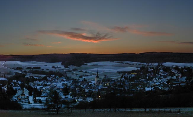 Laufenselden City im Taunus