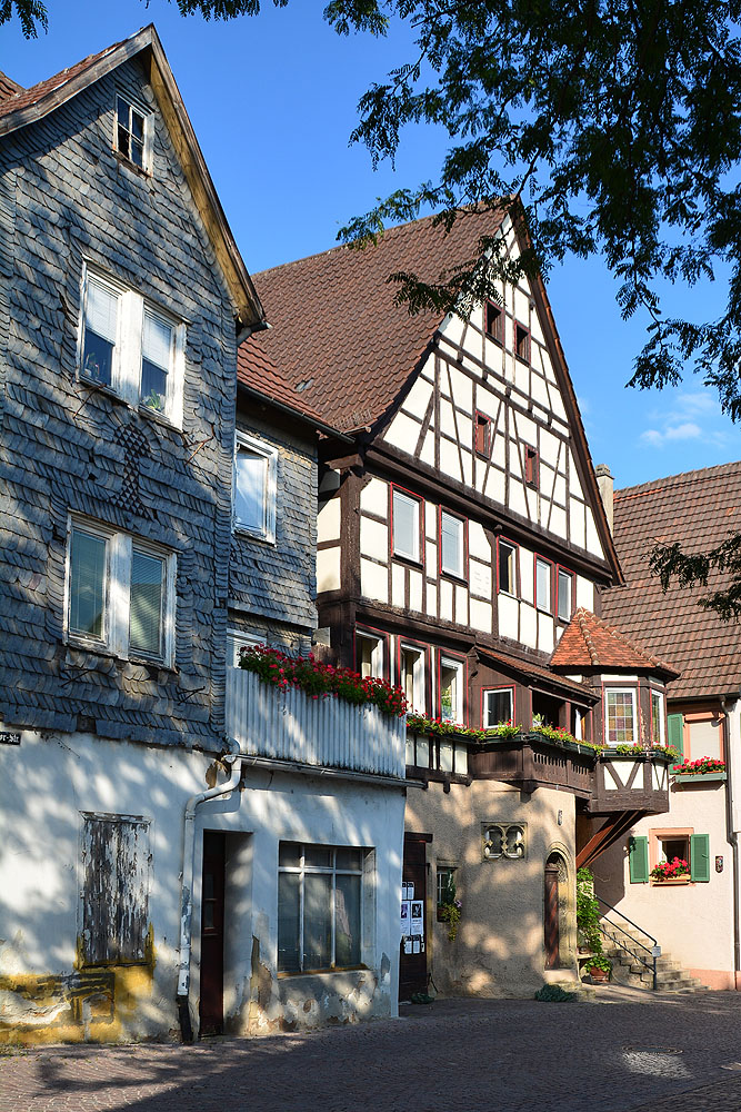 Lauffen am Neckar - Fachwerkhaus mit Erker