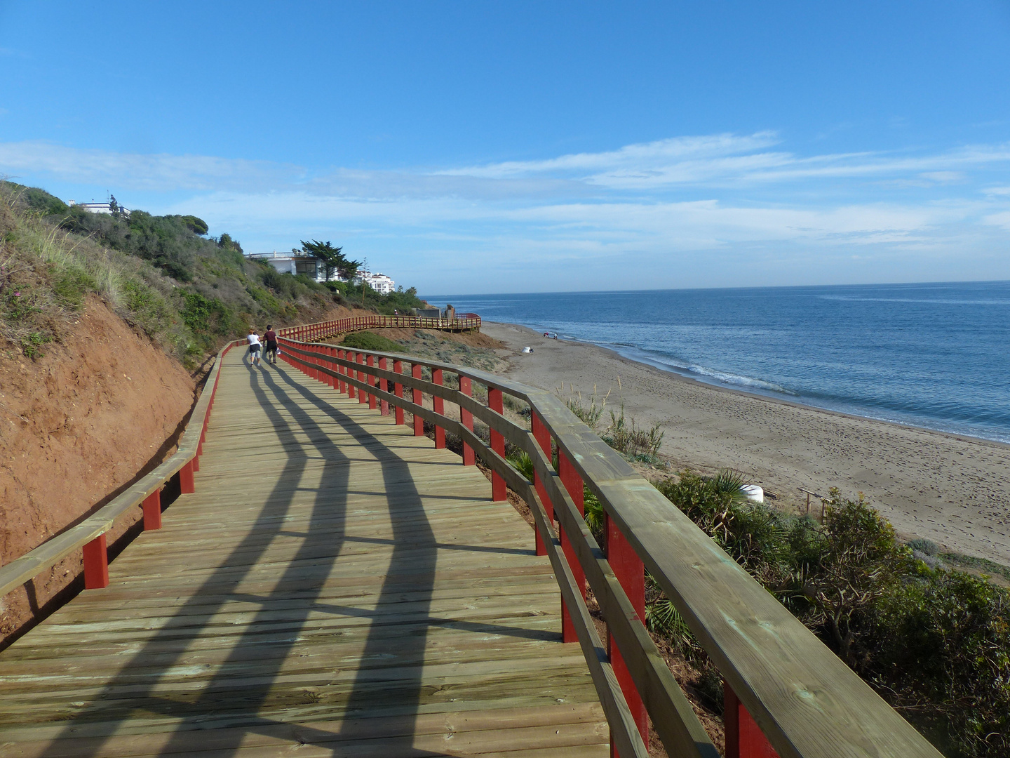 Laufsteg am Meer