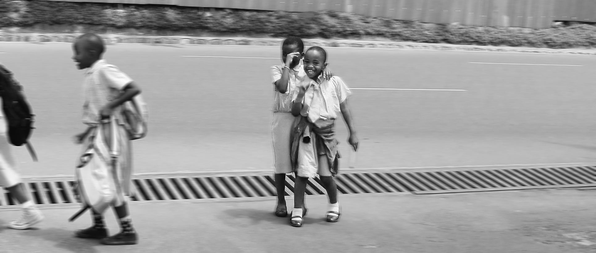 Laughing Schoolkidz in Kigali, Rwanda