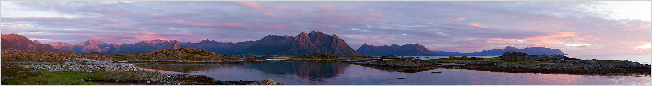 Laukvik Sunset Panoramic