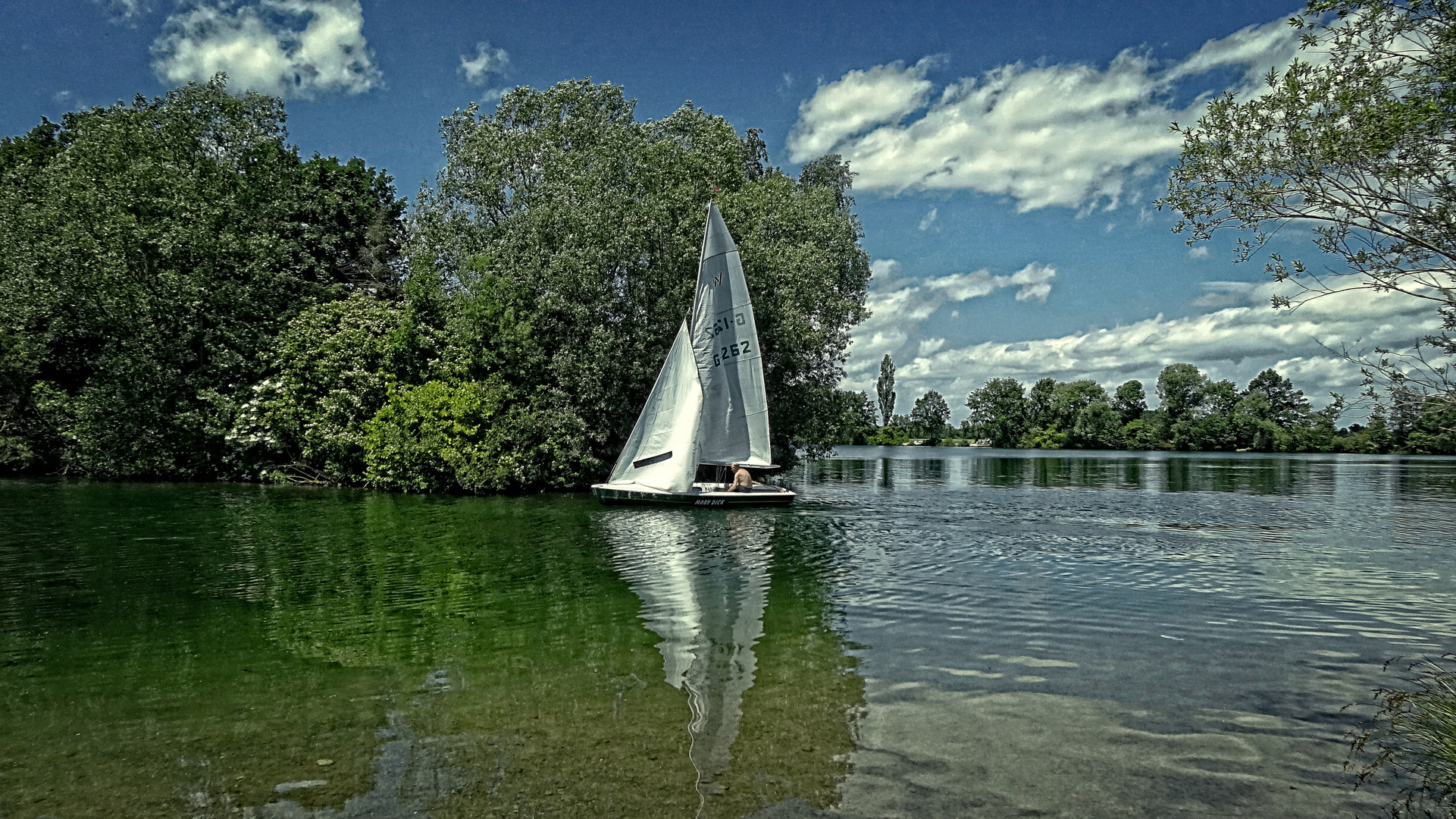 laupheim - surfsee mit segler