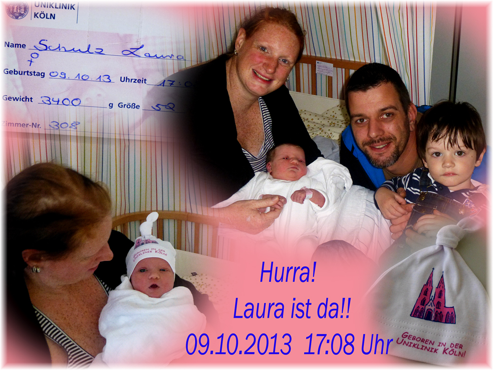 Laura ist da!