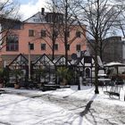 Laurentiusplatz im Winter