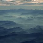 l'Aurore sur les Alpes