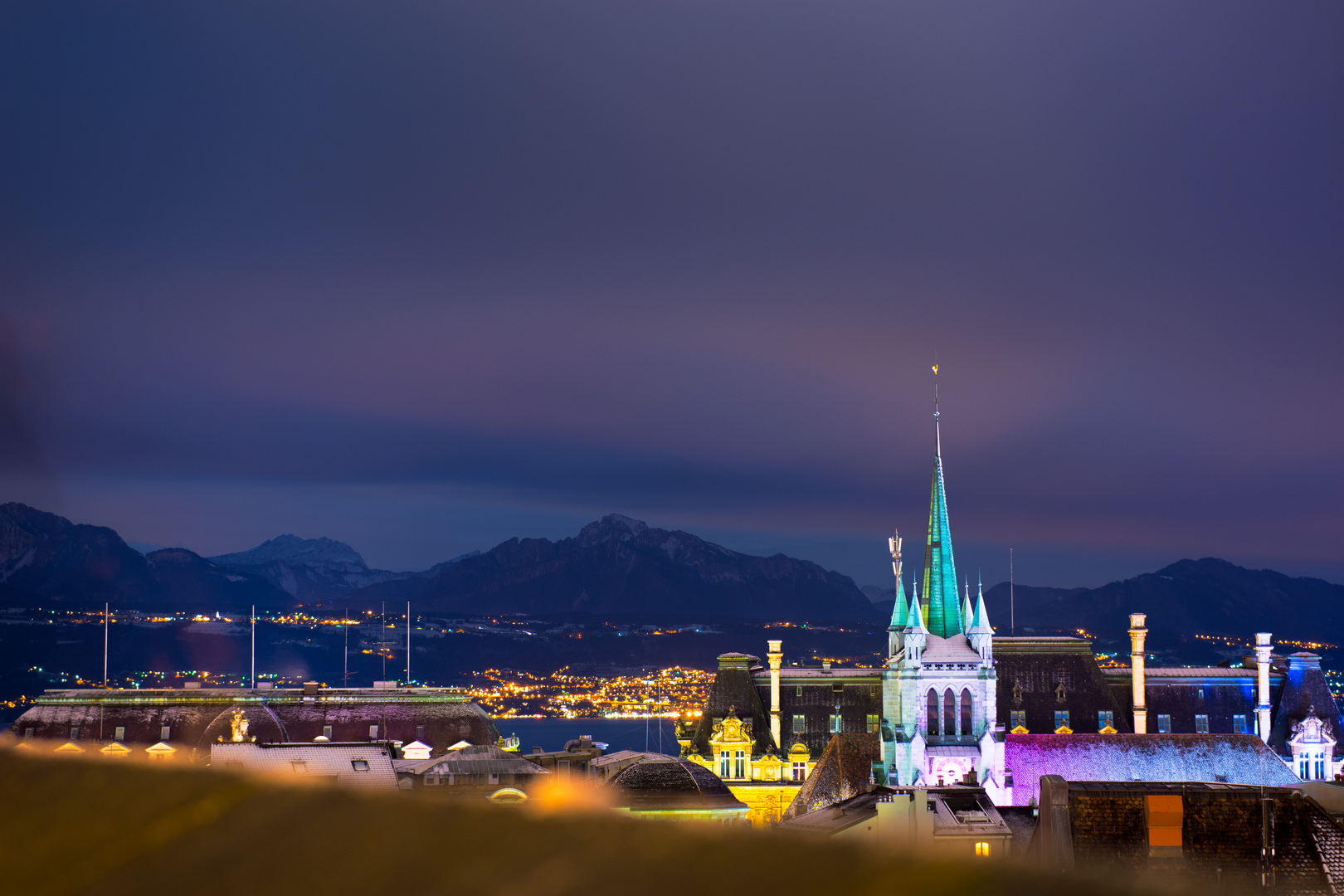 Lausanne by Night