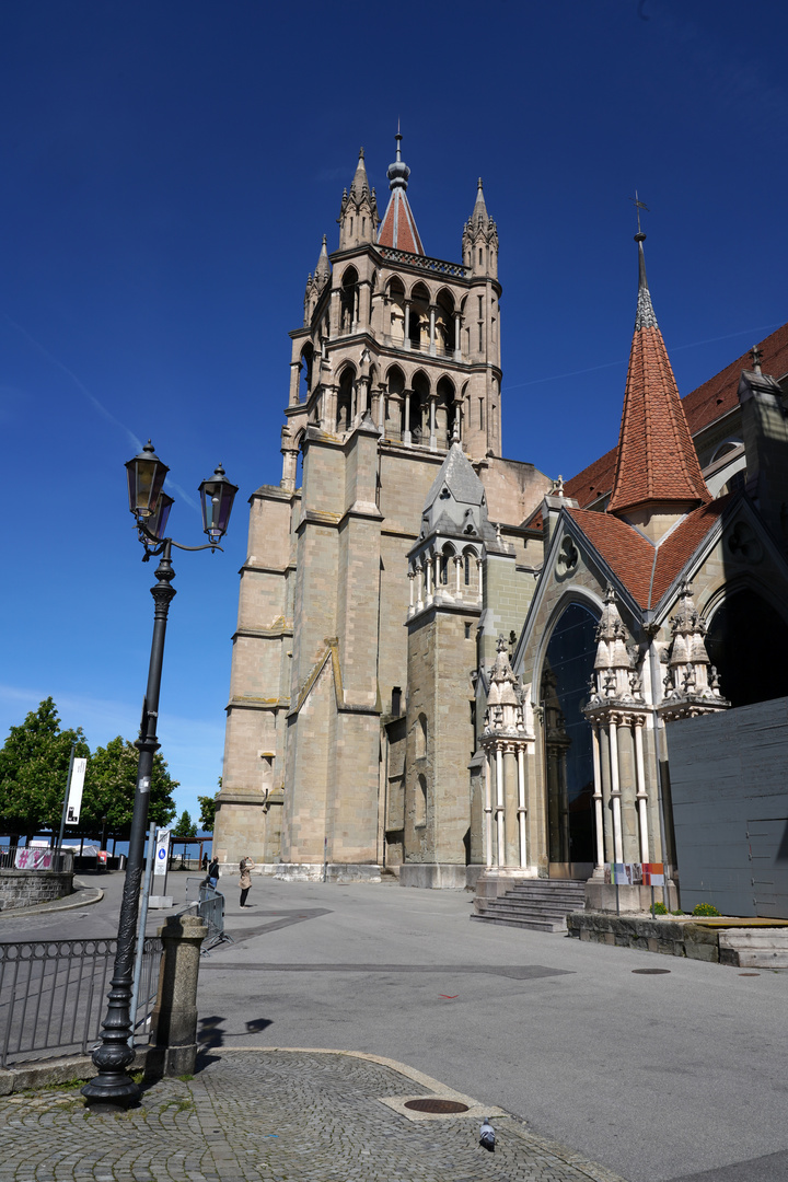 Lausanne, Kathedrale Notre-Dame, 8.5.21, Bild 1