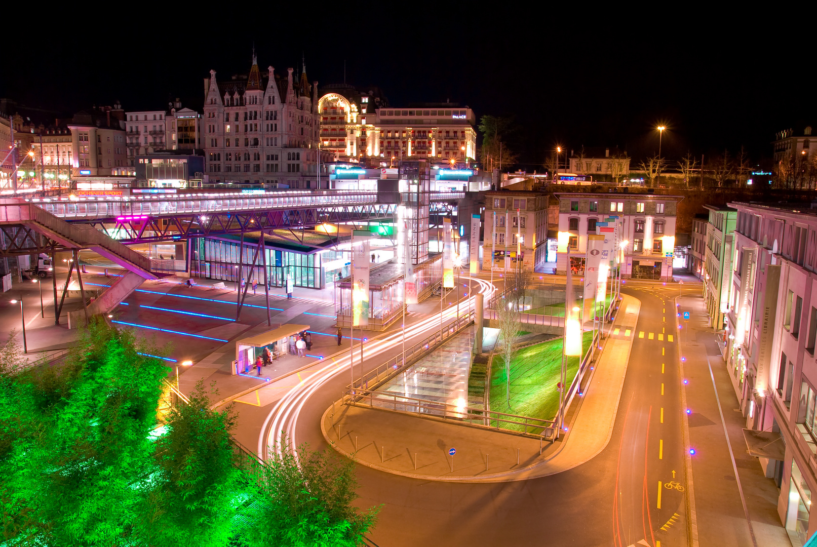 Lausanne, Place de l'Europe