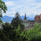 Lausanne...vue sur...