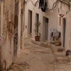 lauschige Gasse in Ibiza Stadt