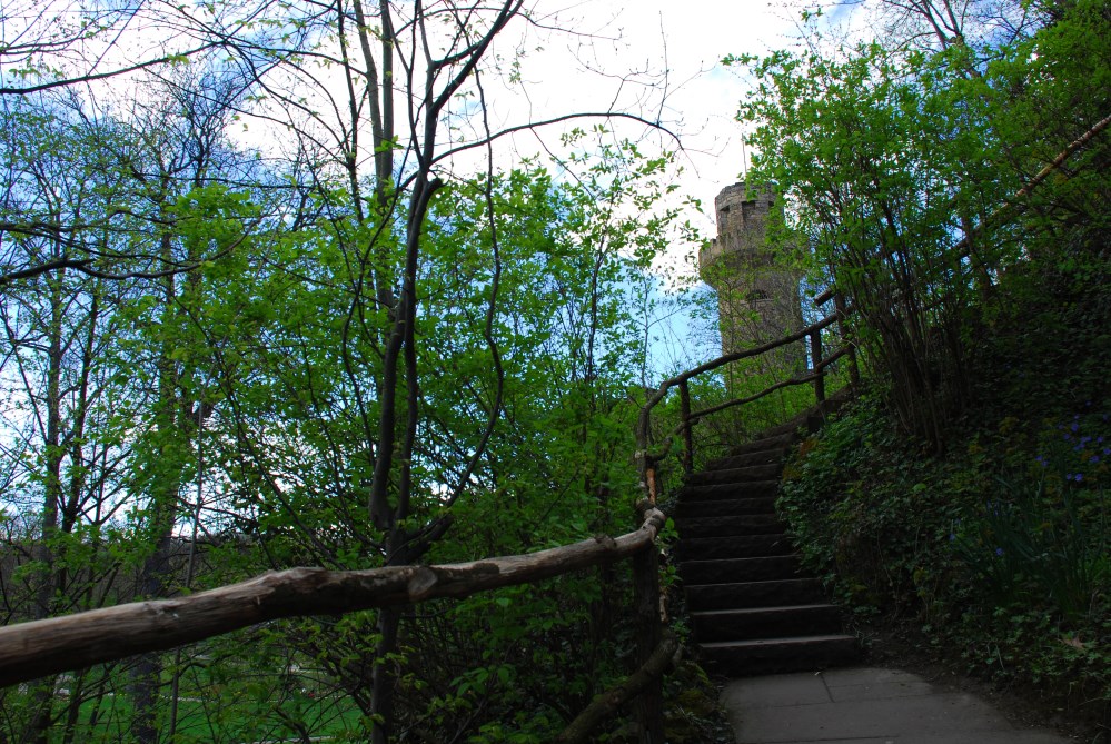 lauschiger Wandelgang