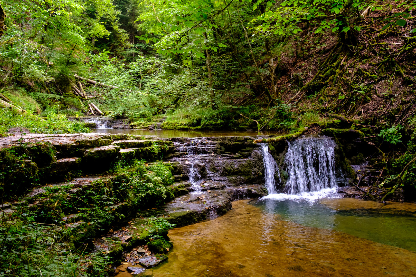 Lauschiger Wasserfall