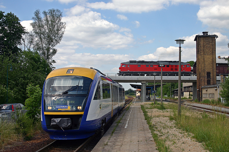 Lausitz-Bahn trifft Deutsche Bahn