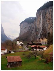 Lauterbrunnen mit Staubbachfall