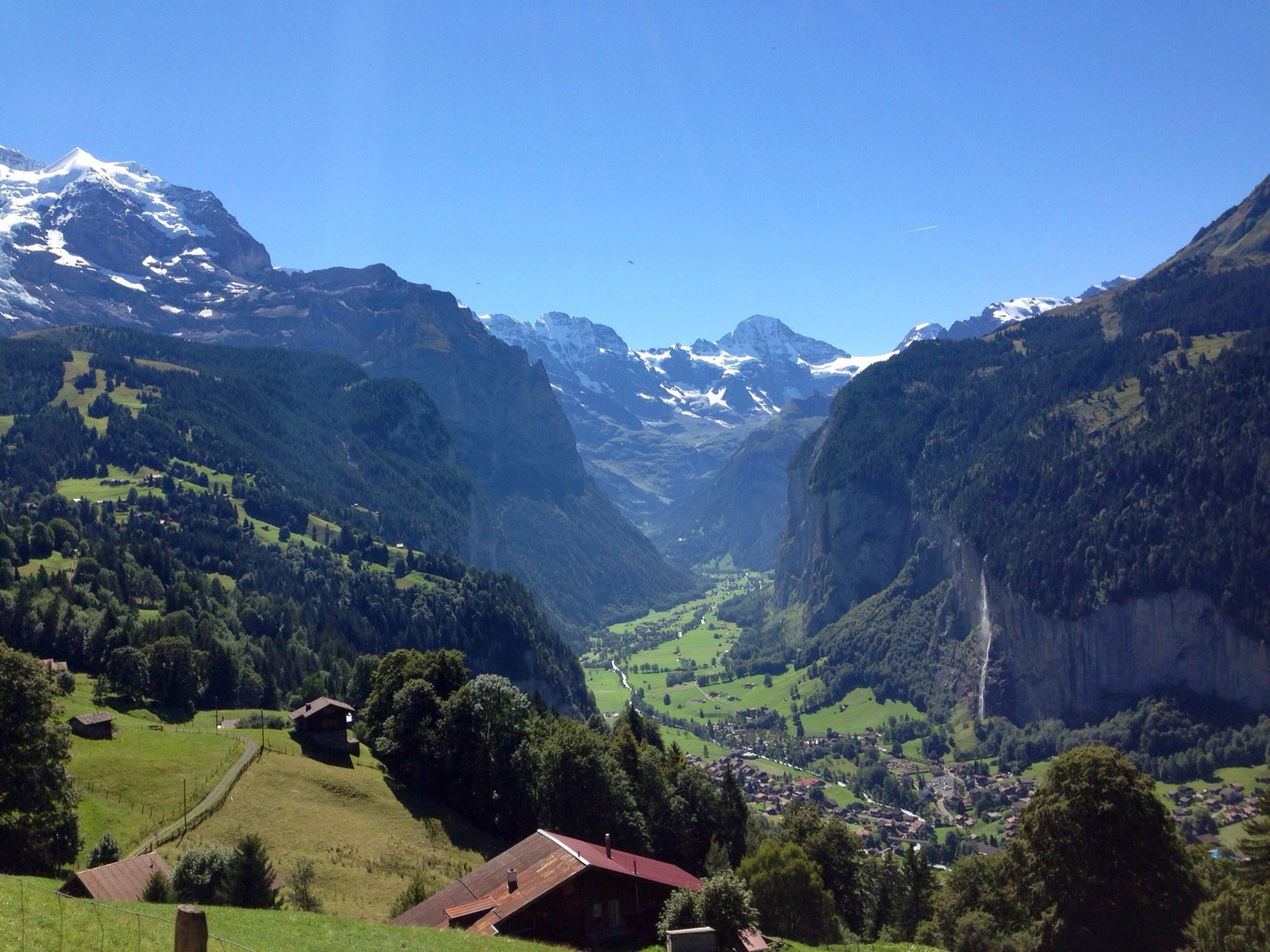 Lauterbrunnen tal