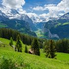 Lauterbrunnen - Tal der 72 Wasserfälle 