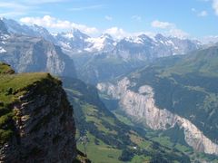 Lauterbrunnental mit Berner Oberland West