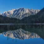 Lautersee mit Blick auf den Wetterstein