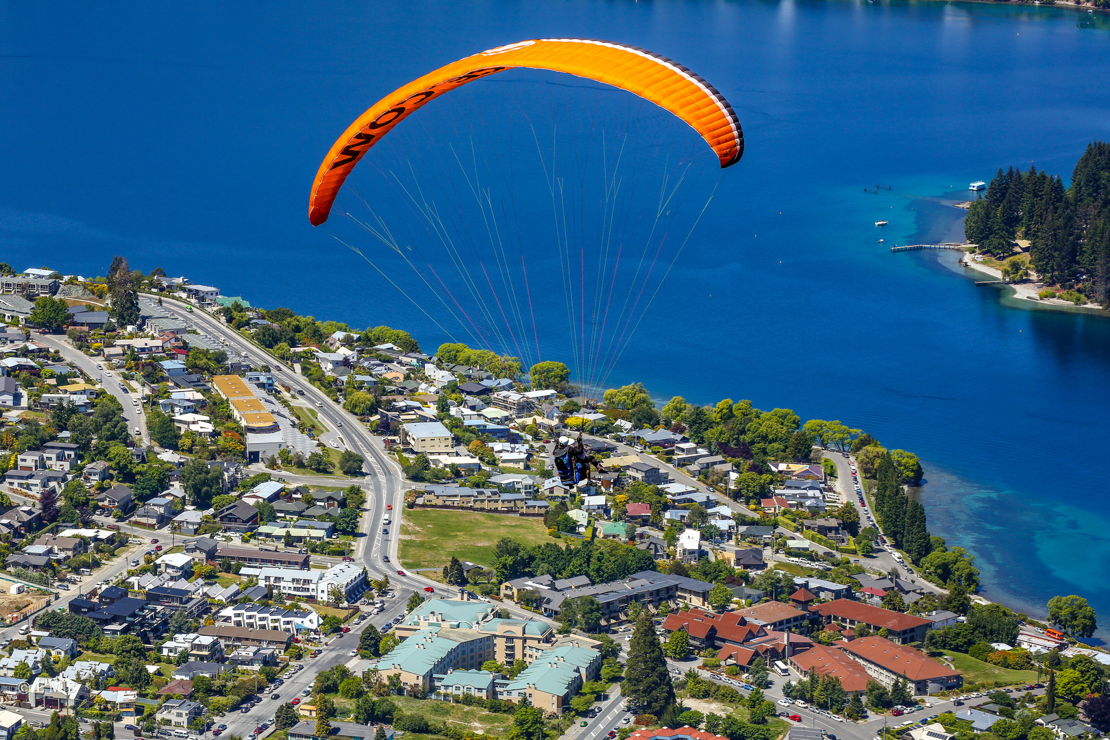 Lautloser Stadtrundflug