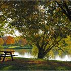 L’automne à la base de loisirs de Gauge à Condom