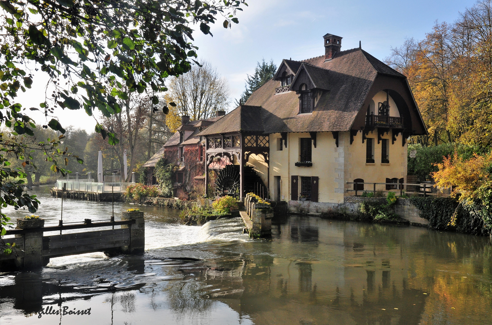 l'automne au moulin de Fourges