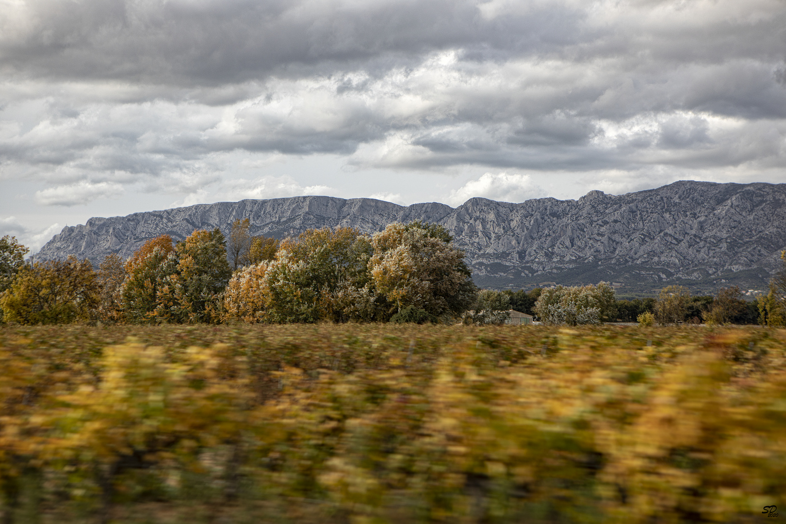 L'automne par la portière 