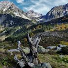 l'automne s'installe en val d'Azun (Hautes Pyrénées)