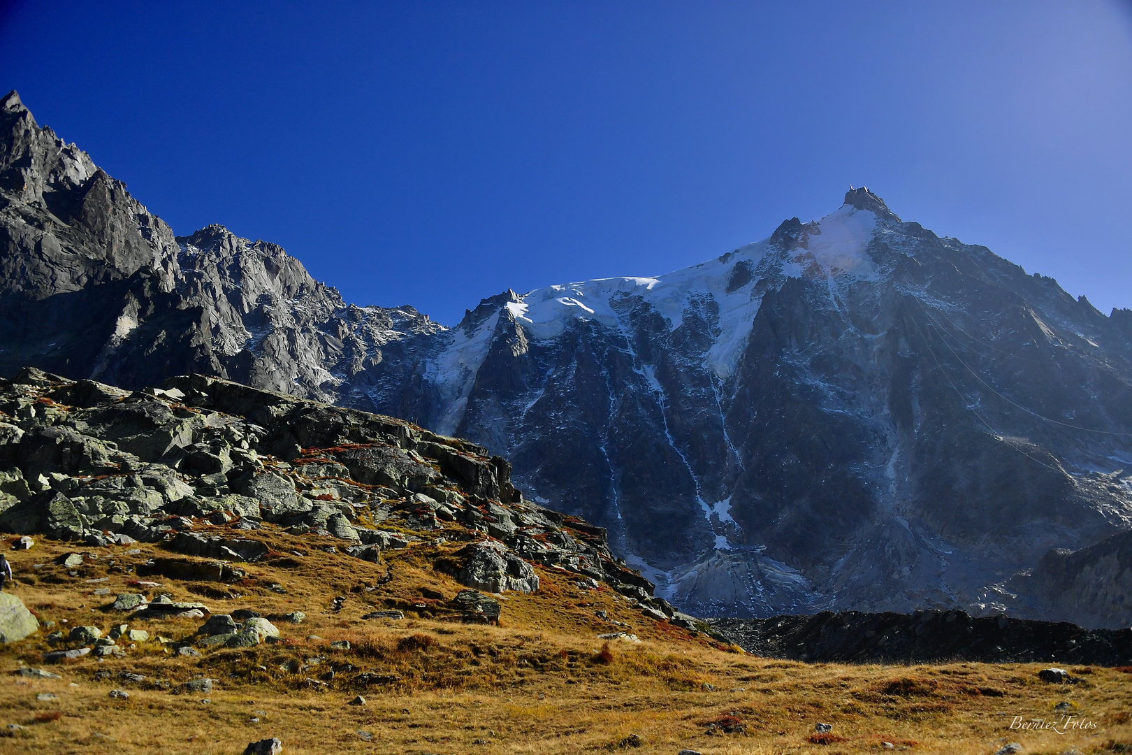 L'automne sur les hauteurs de Chamonix