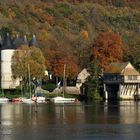 l'automne sur les tourelles et le vieux moulin