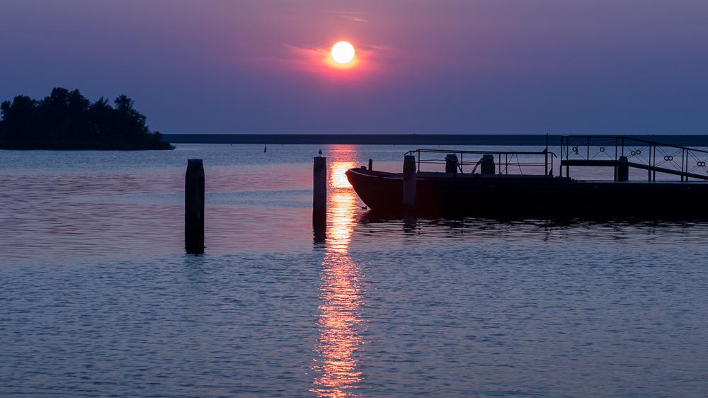 Lauwersmeer - Sonnenuntergang