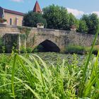 L’Auzoue et l’Eglise Saint-Laurent à Fourcès