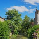 L’Auzoue et l’Eglise Saint-Laurent à Fourcès