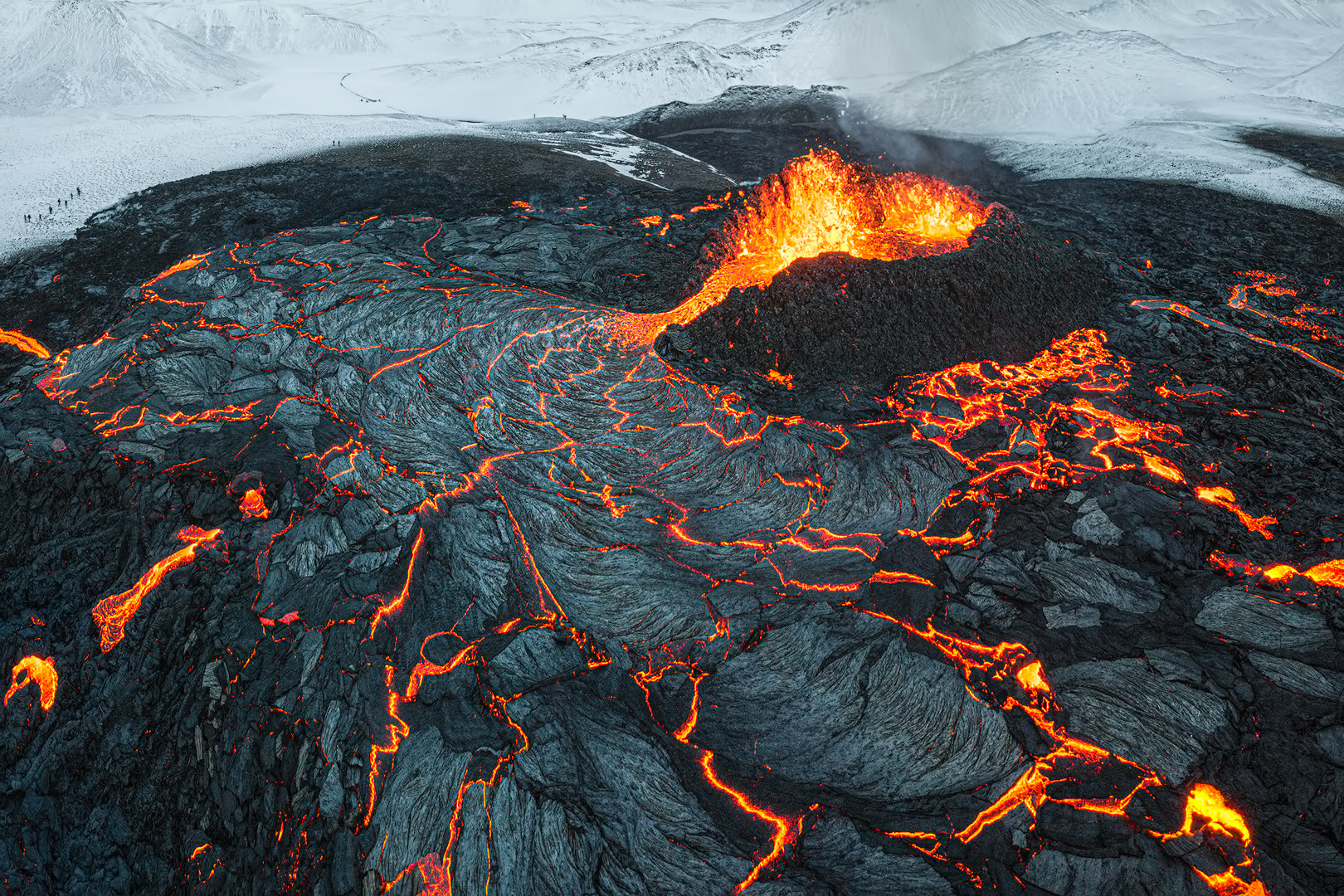 [ ... lava flow ]