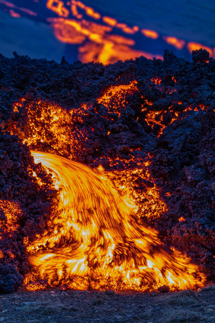 Lava im Natthaga-Tal / Fagradalsfjall