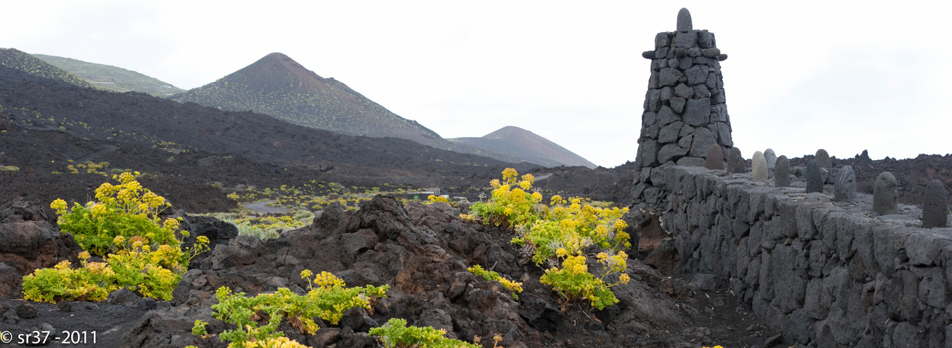 Lava-Landschaft bei Fuencaliente, La Palma