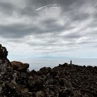 Lava, nubes y mar...