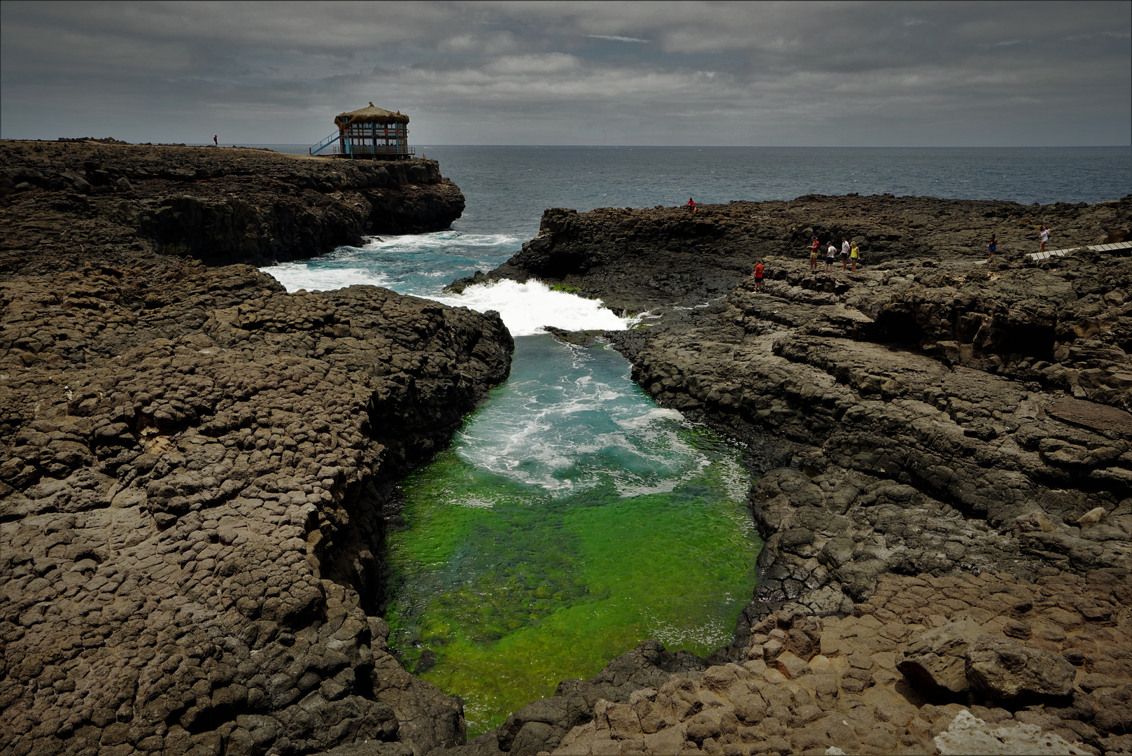 Lava pool