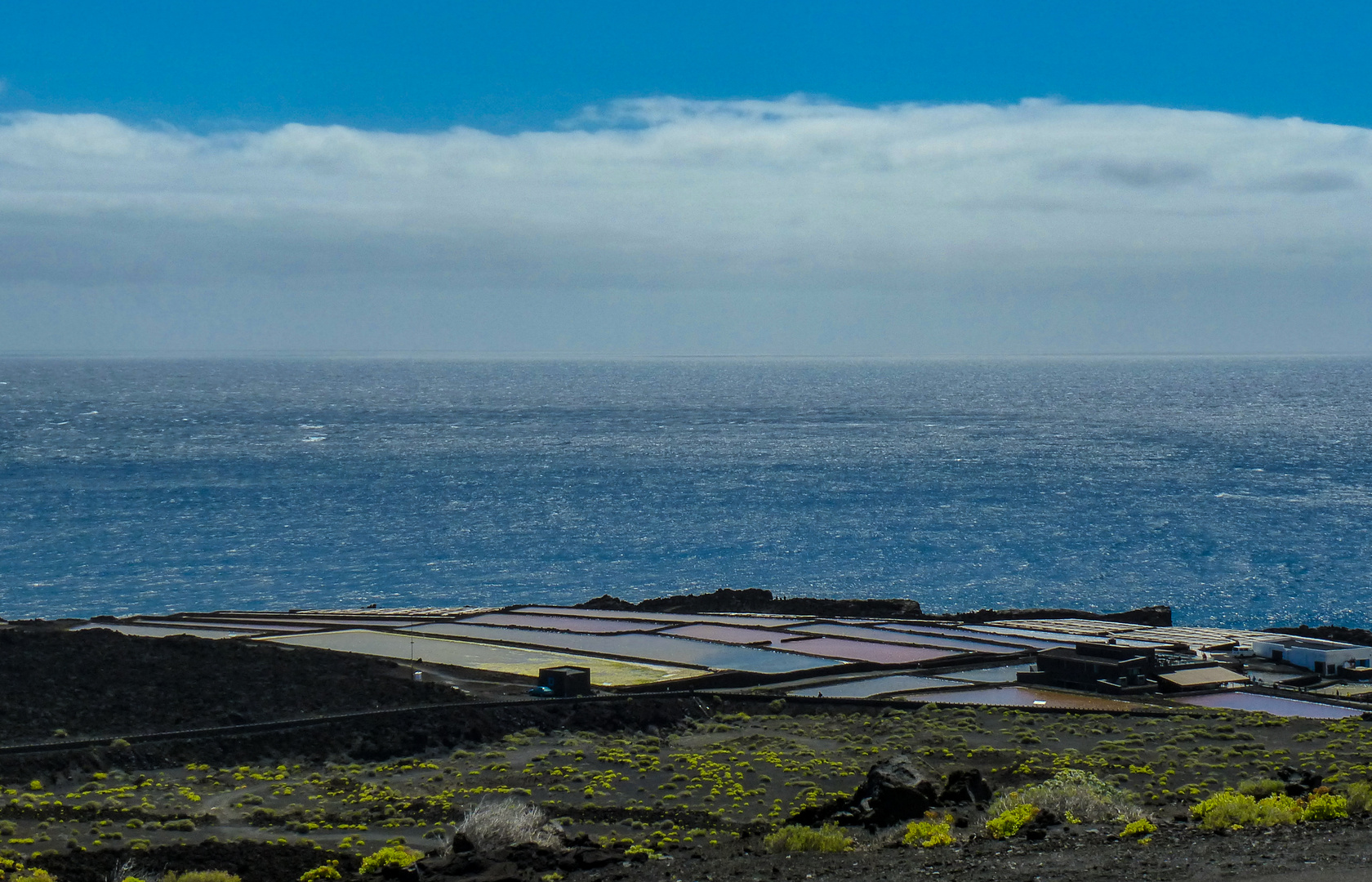 Lava, Salz und Wasser