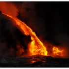 Lava-Stream auf Big Island - Hawaii