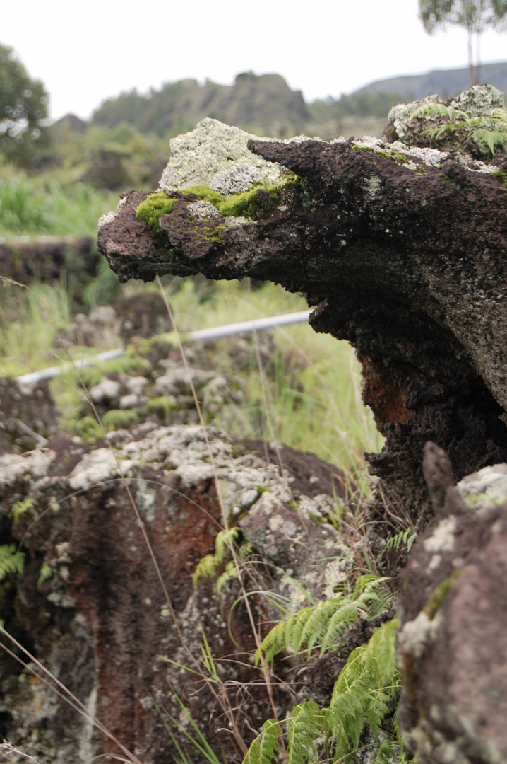 Lava Welle bei Gunung Batur