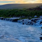 Lavafälle bei Hraunfossar, Island